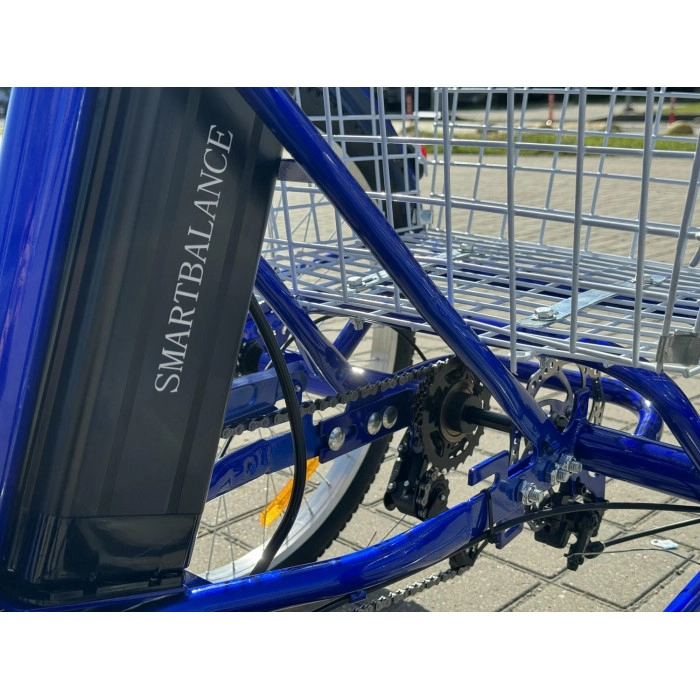 Трехколесный электровелосипед SmartBalance Fermer Синий 8